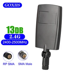 Antenna WiFi 2.4G 13dBi hight gain 2400-2500MHz per Router WiFi a lungo raggio Antenna Booster segnale scheda di rete Wireless