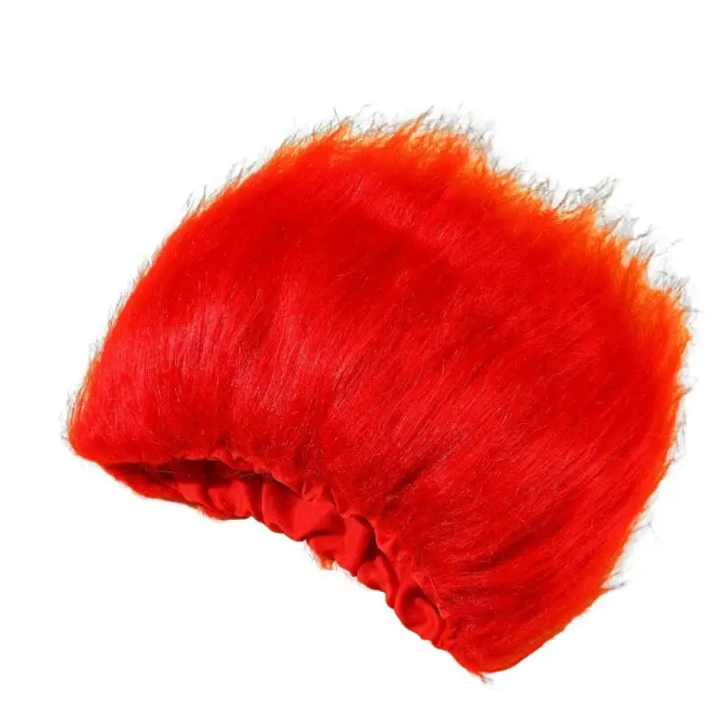 Halloween Bright Color Synthetic Wig Fluffy Pointed Funny Party Hair Headpiece for Masquerade Carnival Cosplay Accessory