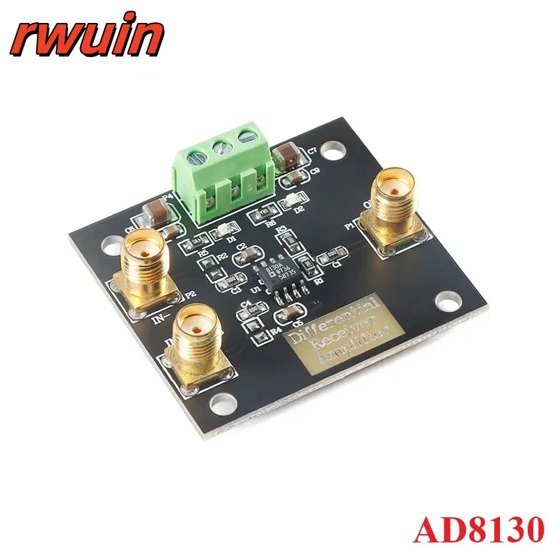 AD8130 Differential Receiver Amplifier Module Differential to Single-Ended High Common-Mode Rejection Ratio Low Noise Distortion