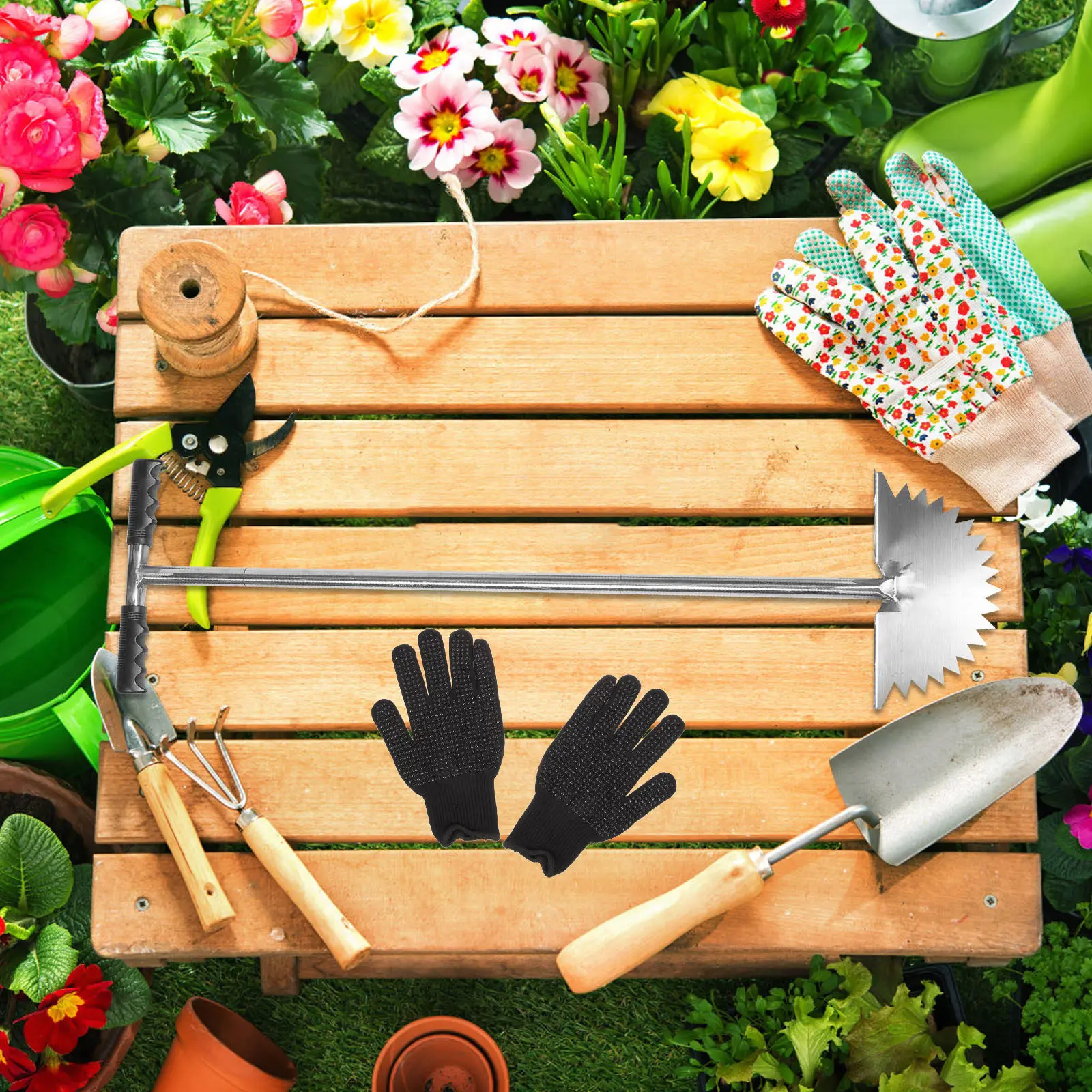 Grass Edger Durable Handheld T - Gardening Tools Edger ulasan dan harga
