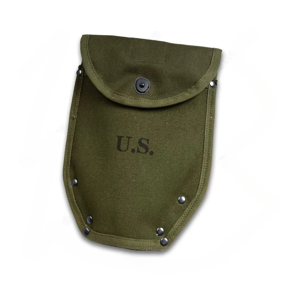 Standard M1945 Folding Shovel Pouch Replica Made of Thick Canvas Plus Sturdy Webbing Original Structure Firm Fixation