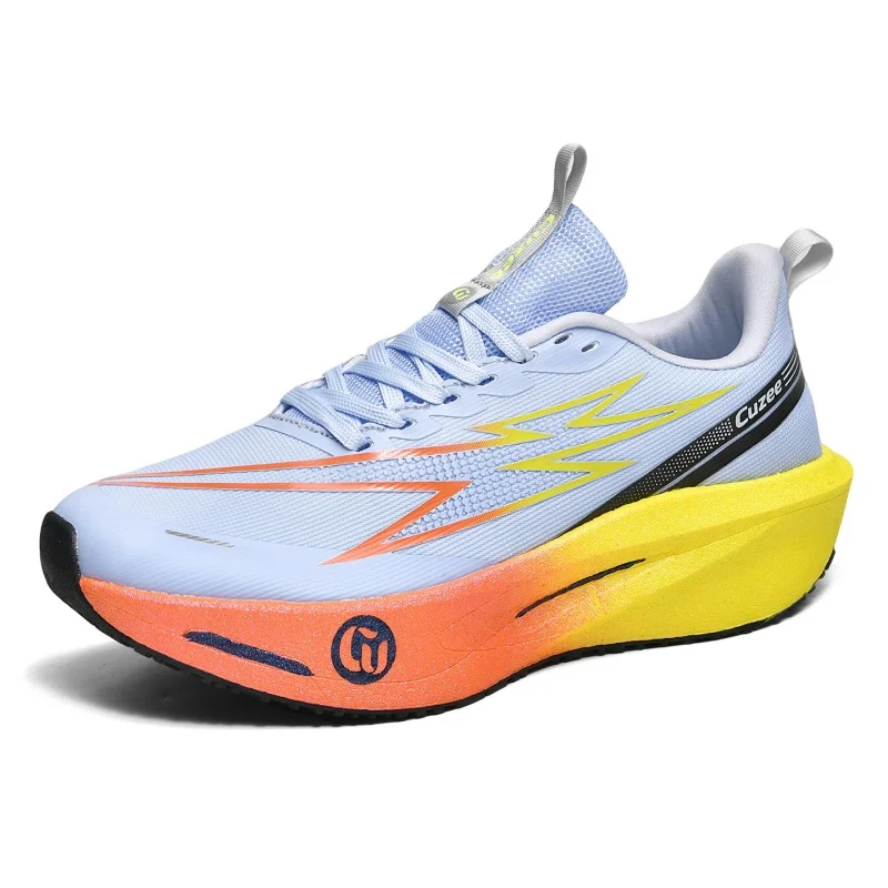 Laufschuhe für Herren mit Carbonplatte, Marathon-Spezialität, atmungsaktiv, leicht, bequeme Outdoor-Sportschuhe für Damen – Detail 2