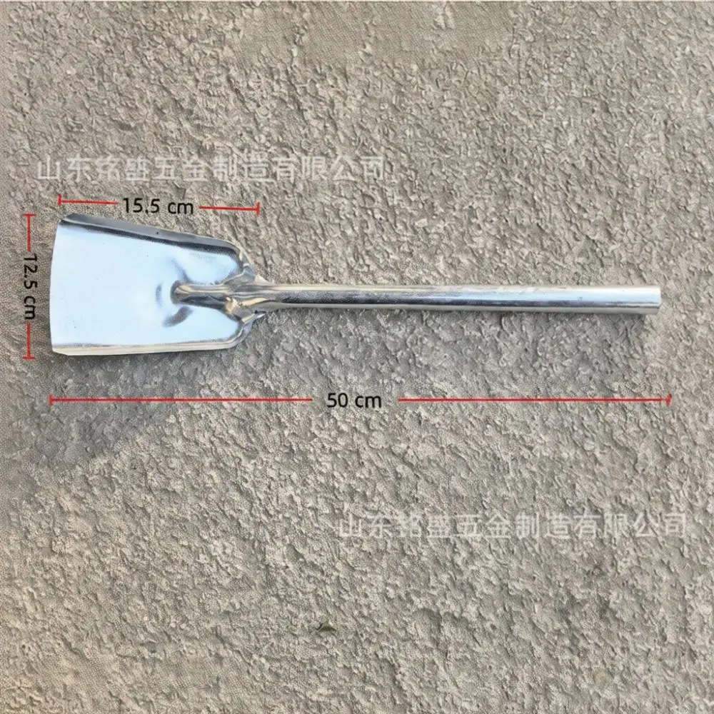 Heavy Duty Iron Fireplace Tool Set Coal Shovel Fire Poker Tongs For Home Stove Ash Removal Garden Soil Preparation Accessory