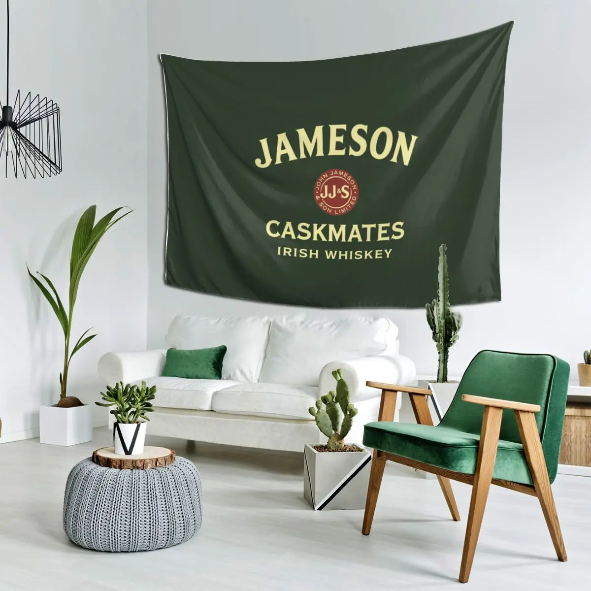 Rare Cask-The Jameson Tapestry Decoration Art Aesthetic Tapestries for Living Room Bedroom Home Wall Cloth Wall Hanging