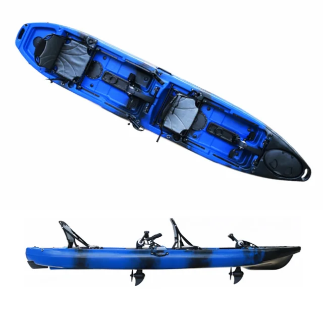 

Fishing Kayak with Pedals Dual Position Seat