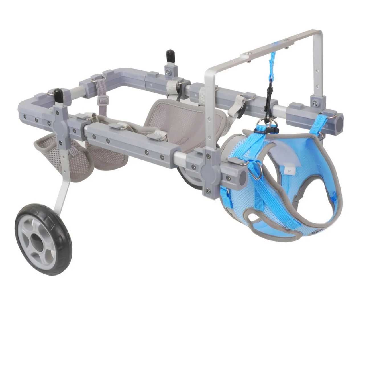 Dog wheelchair hind limb paralysis rehabilitation Small dog transportation Disabled car Pet dog hind leg bracket Cat four-wheel