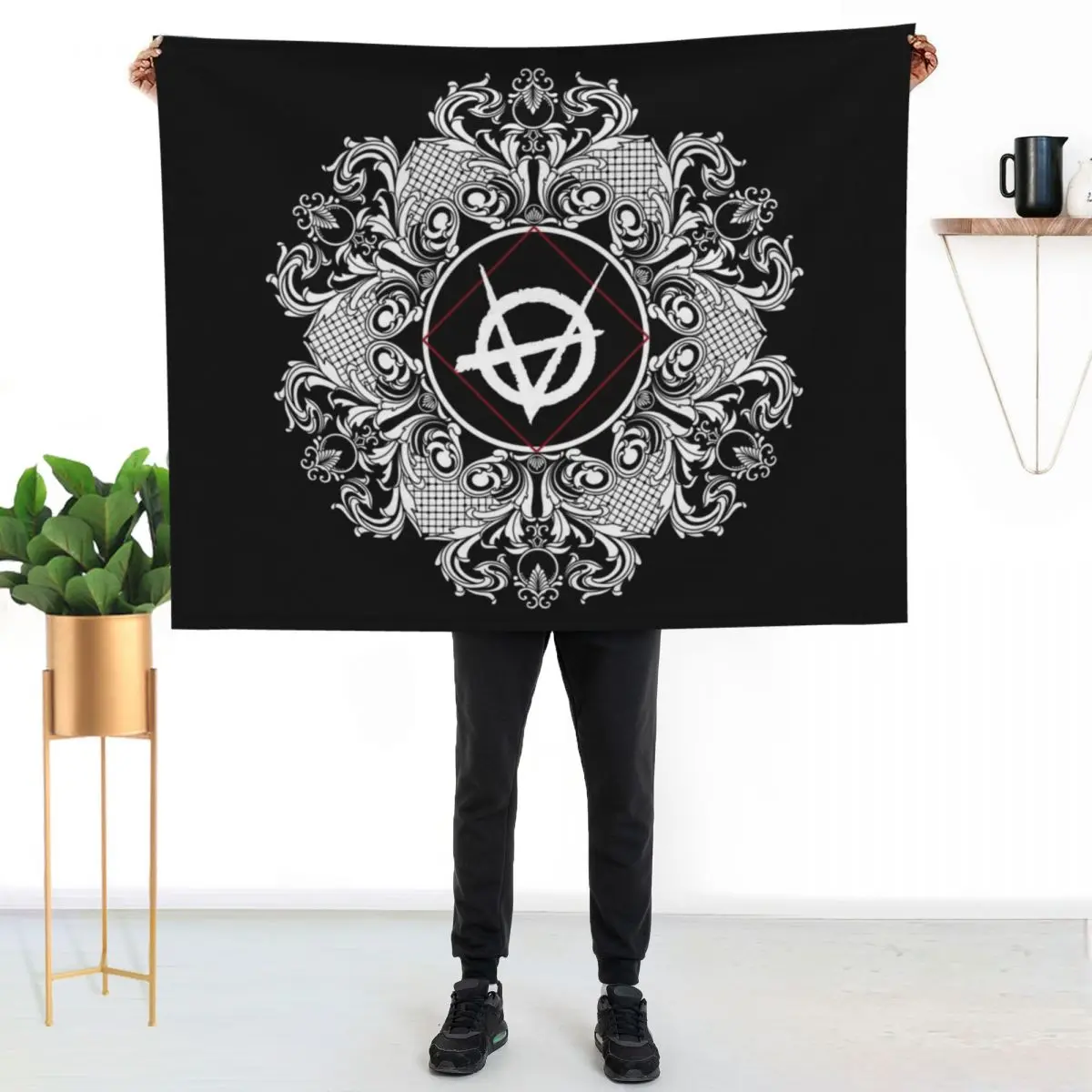 Brujah - Vampire the Masquerade Clans Throw Blanket Thermal Hair Designers For Sofa Thin Giant Sofa Hairy Blankets