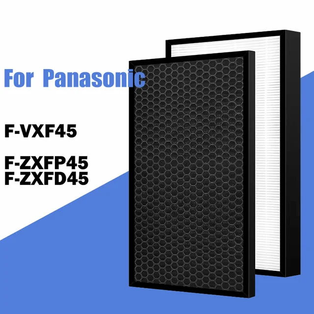 F-ZXFP45 F-ZXFD45 Hepa Filter Activated Carbon Filter Deodorizing Filter  for Panasonic F-VXF45 Air Purifier - AliExpress