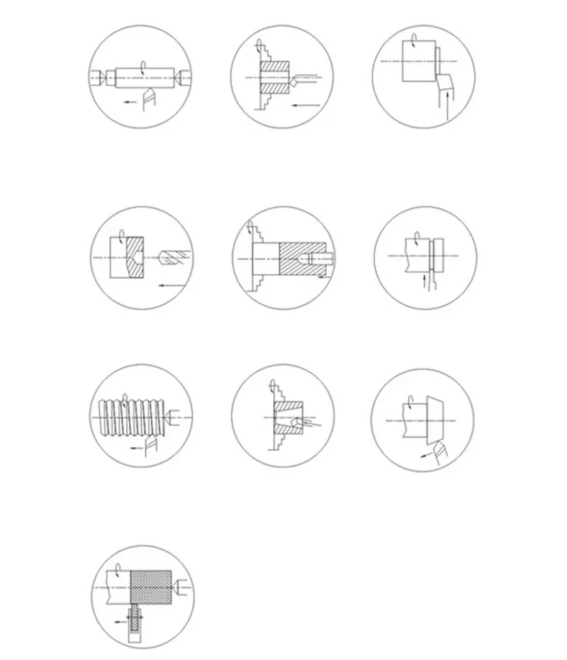 Industrial Lathe Household Machine Tools, High-Precision Lathe Metal Processing High-Power Machine