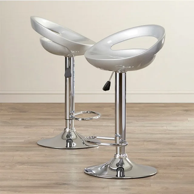 

Commercial Small MOQ Competitive Adjustable Height Leather Metal Pub Dining Kitchen Swivel High Stools bar Chair
