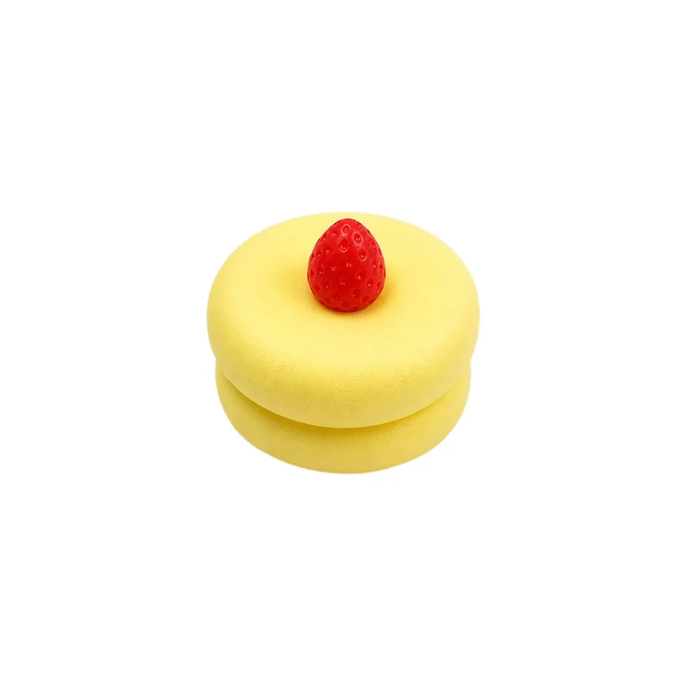 Kawaii Slow Rebound Cake Squeeze Toy Soft Cartoon Mochi Squish Foam Toy Anti-stress Fidget Squeeze Toy School Use