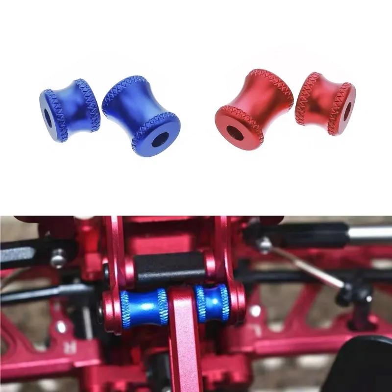 Aluminium achterchassisbeugelkraag - Upgrade voor Arrma 1/8 Kraton 6S/Notorious/Outcast/Talion (inbegrepen V5) - Anti-Flex RC Onderdeel