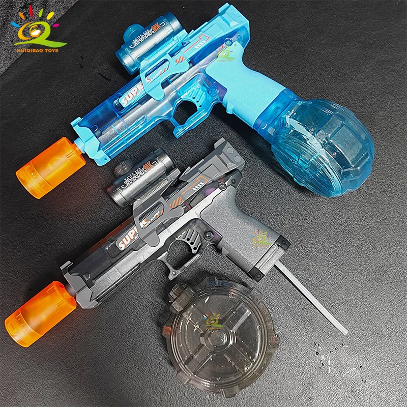 Fire Mouse เชื่อมต่อไฟฟ้าปืนฉีดน้ําอัตโนมัติของเล่น light-up หัวปืนฤดูร้อนสระว่ายน้ํากลางแจ้งหลงใหล COMBAT ของเล่นผู้ใหญ่