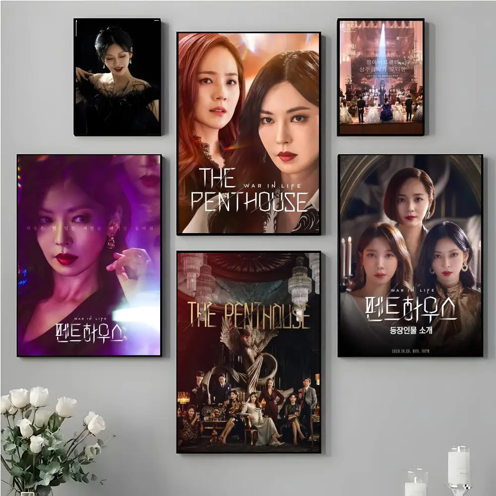 TV Drama Suspenseful P-Penthouse Poster High-definition poster stickers ideal gifts for living rooms hallways