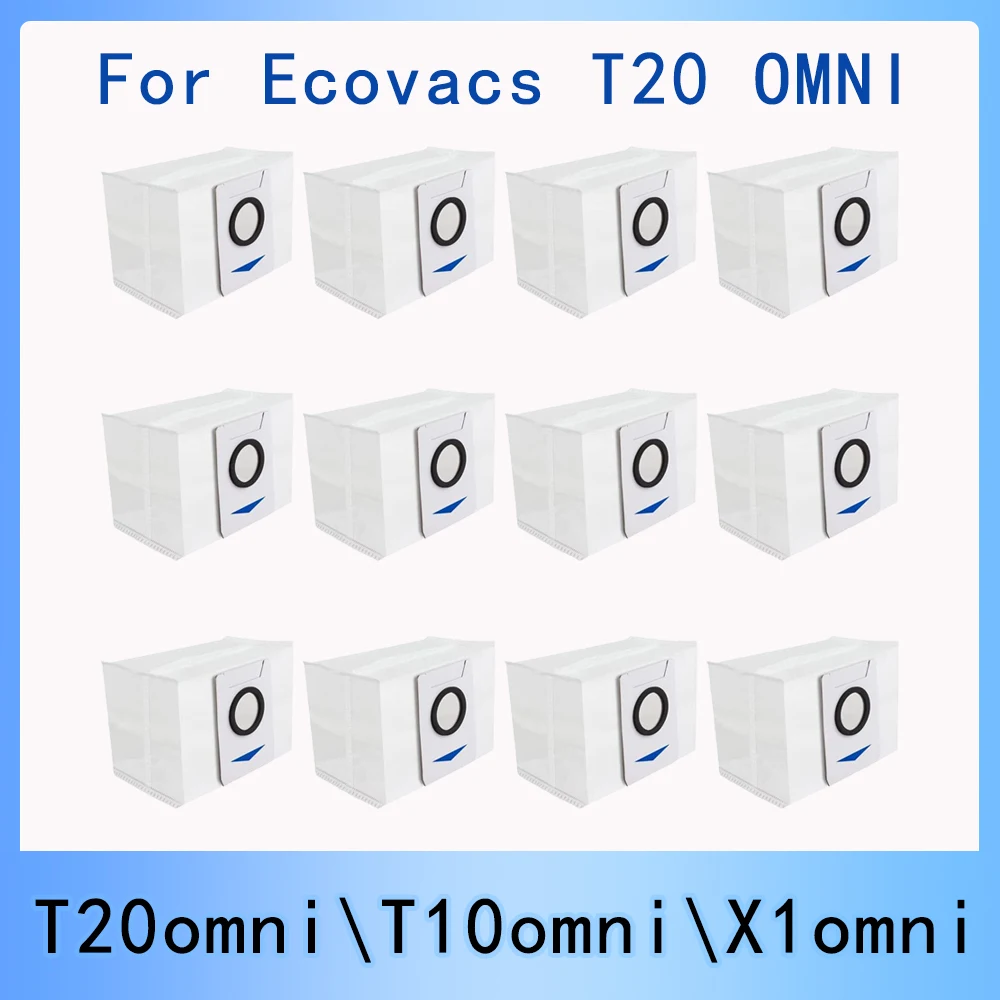 Dust Bag For Ecovacs T20 omni\\T10 omni\\X1 omni\\X1 Turbo\\T10 Turbo Accessories Dustbin Garbage Bag Robot Vacuum Cleaner Parts