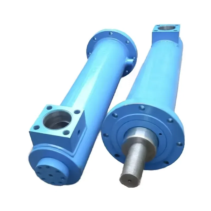 Heavy Engineering Metallurgy Hydraulic Cylinder Elevator Cargo Elevator Accessories Bidirectional Tie Rod Hydraulic Cylinder