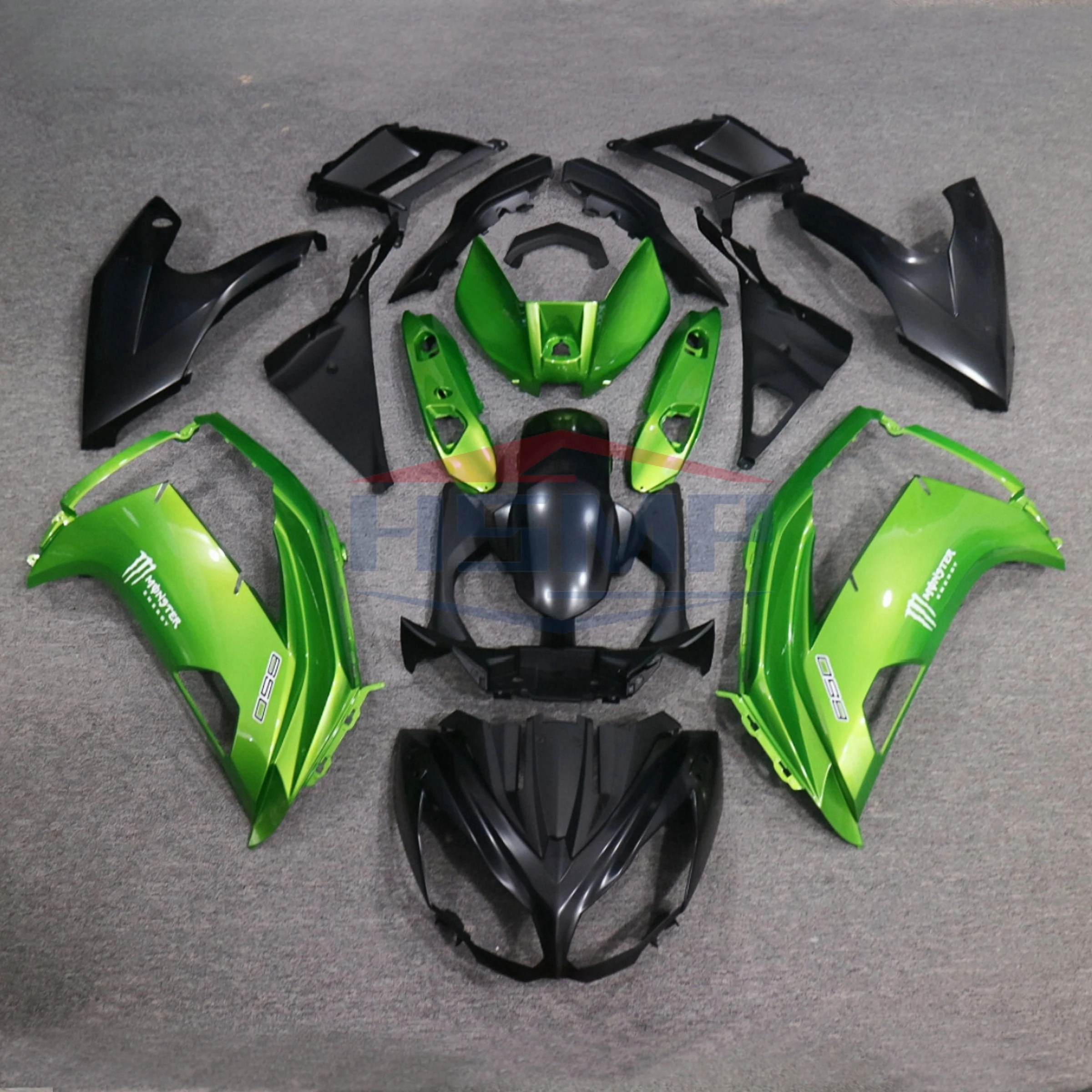 for Kawasaki Ninja 650 ER 6F EX 650F 2012 2013 2014 2015 2016 motorcycle complete fairing ABS plastic body decoration kit