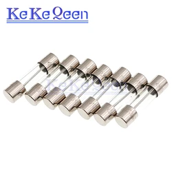10PCS 5X20 250V T0.125A T0.25A T0.5A T1A T1.6A T2A T2.5A T3A T3.15A T4A T5A T6A T6.3A T8A T10A T15A 5*20mm Slow Glass Tube Fuse