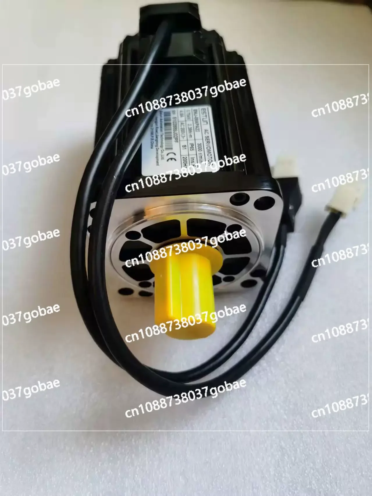 EMJ-08APA22 Servo Motor 3000r/min 0.75kw，Second hand 80-90%