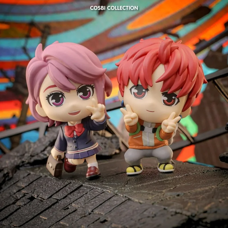 

Аутентичные горячие игрушки Dandadan Cosbi Collection 8 + 1 слепая коробка Chibi Q-Version Фигурки Okarun Momo Speed Granny ПВХ Аниме Кукла Декор