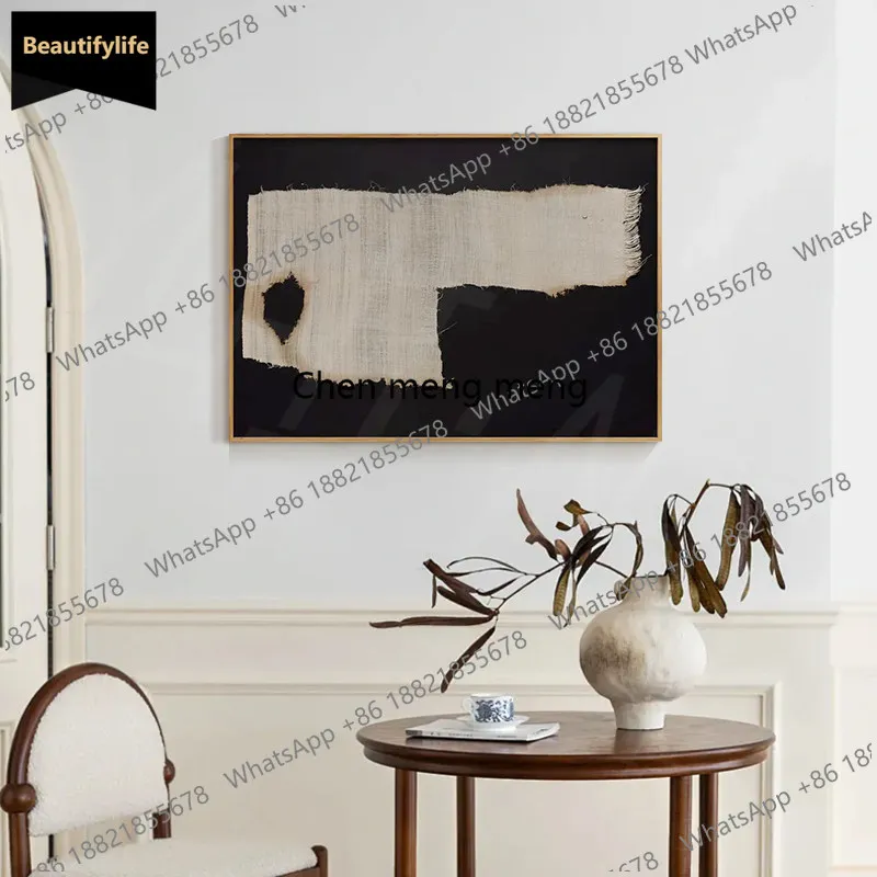 C139 2025 new abstract painting living room decorative painting high-end hand-painted three-dimensional homestay
