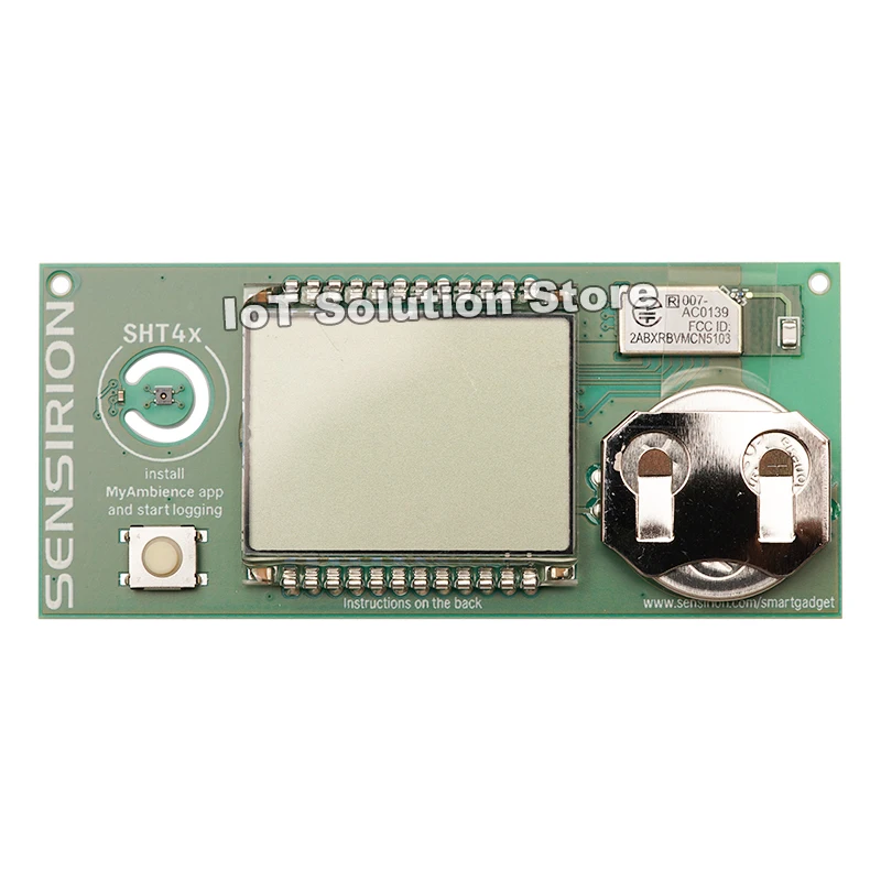 

SHT4x Smart Gadget Humidity and Temperature Sensor Demonstrator
