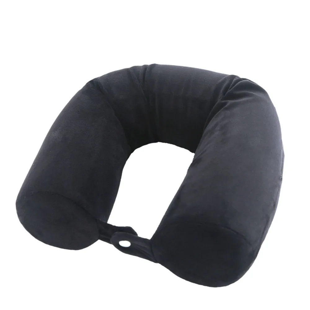 

Household Cylindrical U-shaped Pillow Foldable Bendable Neck Pillows Slow Resilience Travel Pillow Office