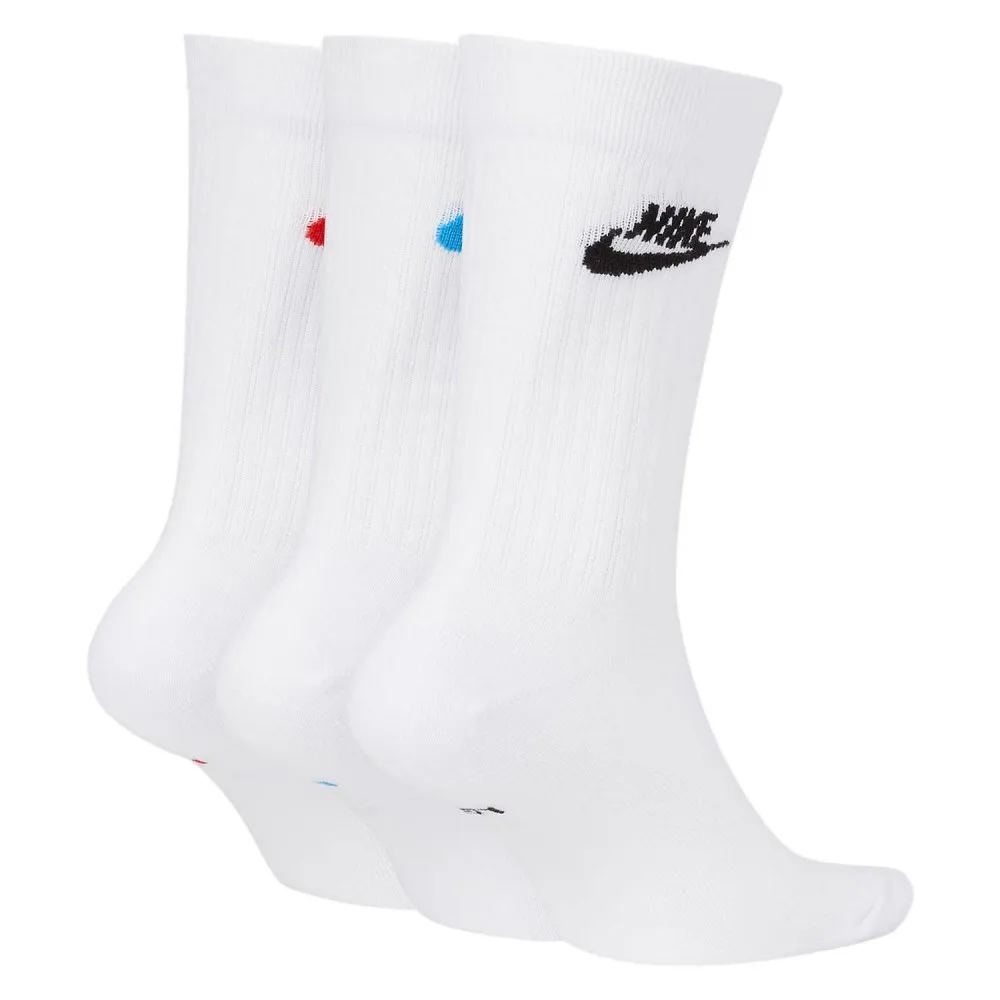 Nike Men's and Women's Socks: Breathable, Comfortable, and Stylish Ankle-Length Sports and Casual Socks, 3-Pack SK0109-911 view 3