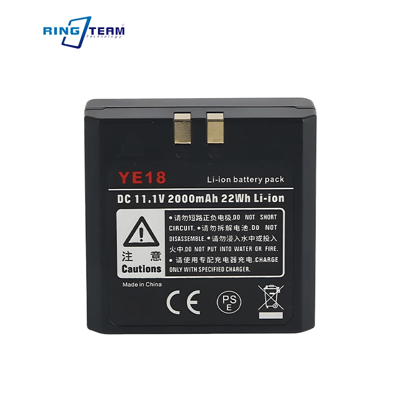 Godox YE18 Battery with USB-C Direct Charging - High Capacity Rechargeable Camera Flash Battery