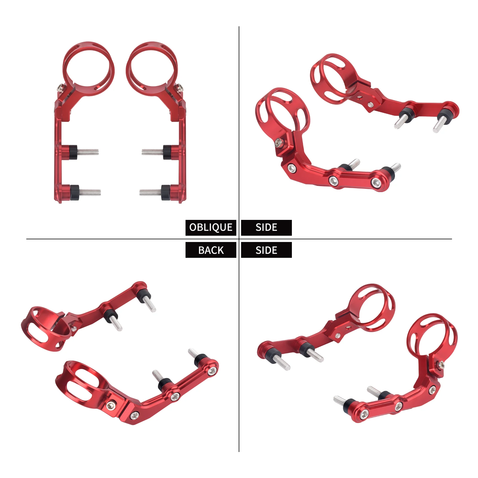 

Motorcycle Shock Absorber Mounts Remote Reservoir Clamp For Harley Baggers/Touring Road Street Electra Glide Road King 2014-Up