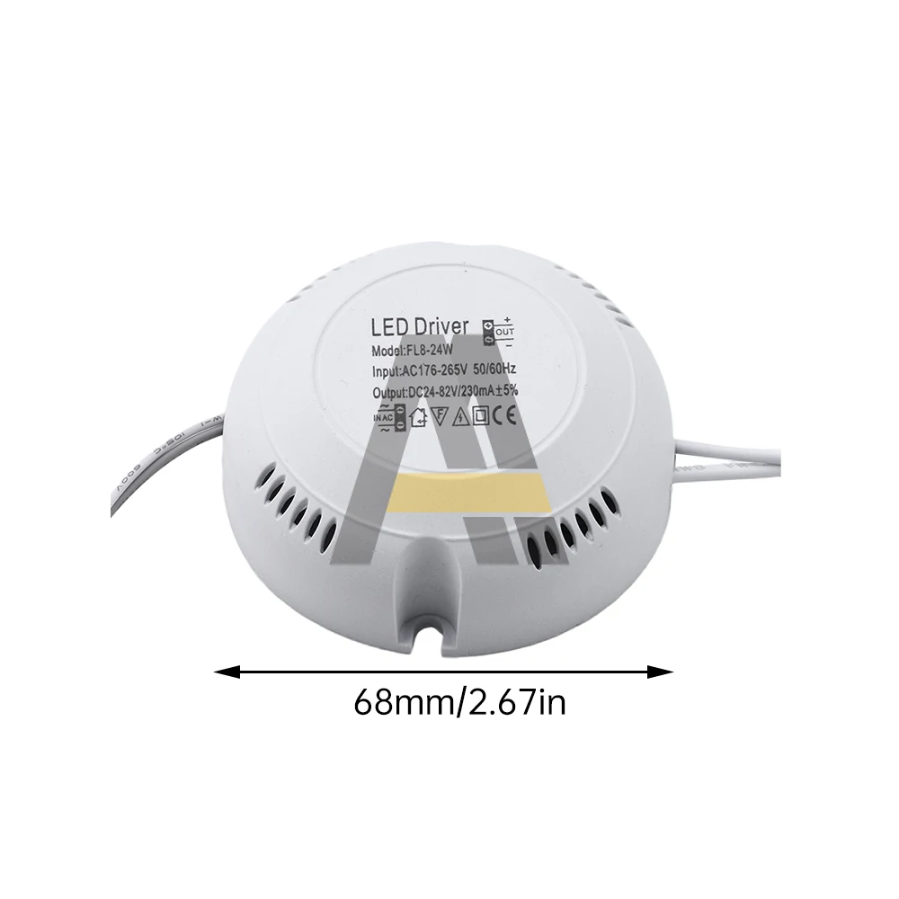 LED Lighting Driver AC220V To DC24-82V/70V-125V Powers Supply Lighting Transformer For LED Ceiling Light Lamp 8W12W 18W 24W 36W