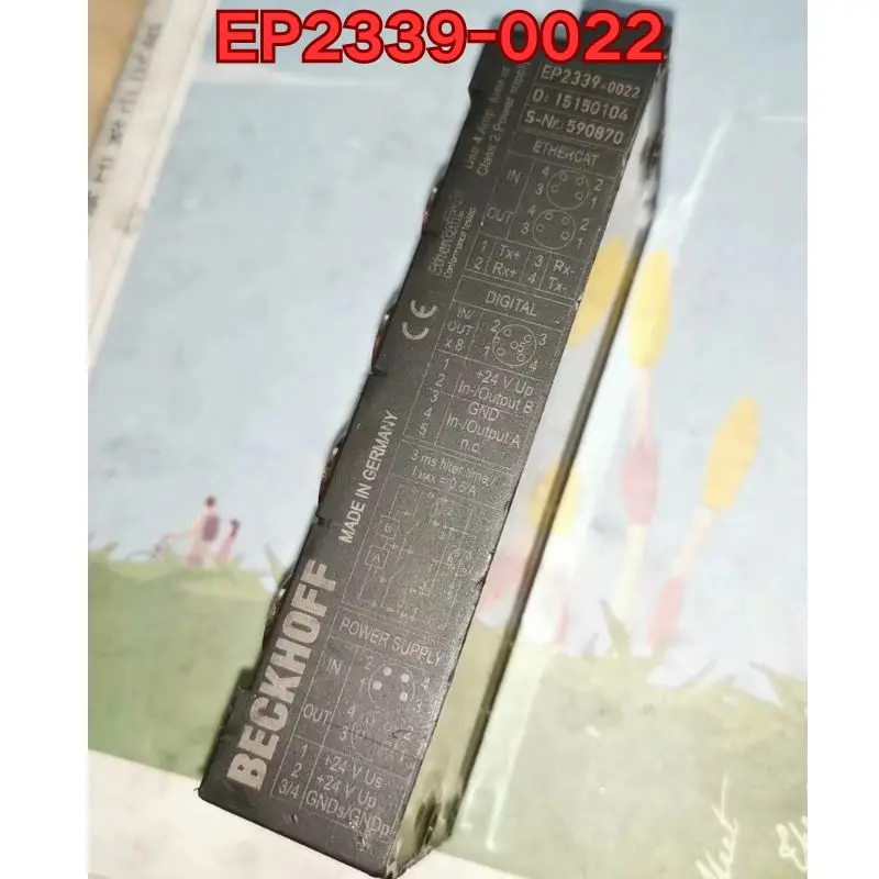 Second-hand PLC module EP2339-0022 function test is normal Latest Prices as of August 2026