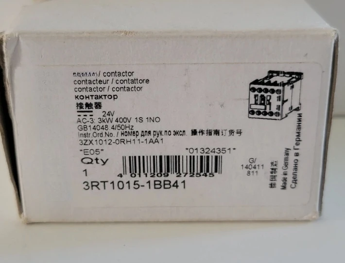 

Brand New Original 3RT1015-1BB41 3RS1800-1HW01 3RS1800-1BP00 3RP1525-2BW30 Fast delivery