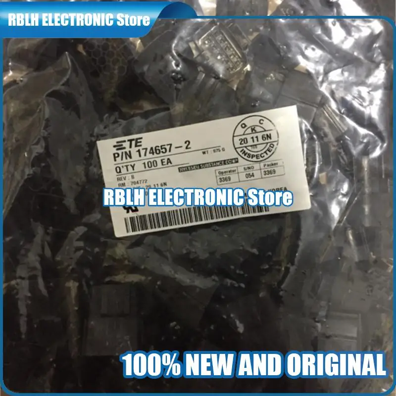 

10pcs/lot new and original connector 174657-2