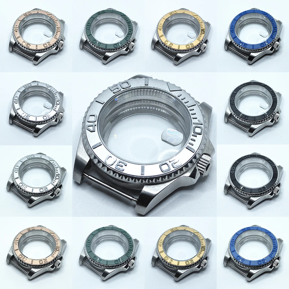 NH35 Case 40mm Watch Case for SUB GMT Watch Mod NH34 NH35 NH36 NH73 NH38 NH39 NH70 NH72 40mm Watch Case Nh35