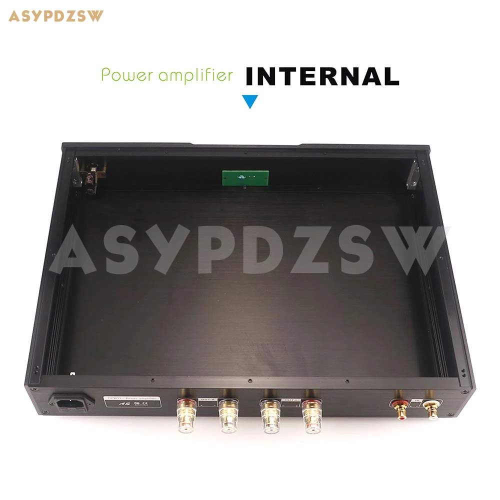 2 نماذج (اختياري) NAIM خاص Preamplifier/السلطة مكبر للصوت هيكل الألومنيوم/الضميمة/علبة/صندوق مع شاشة LED خضراء