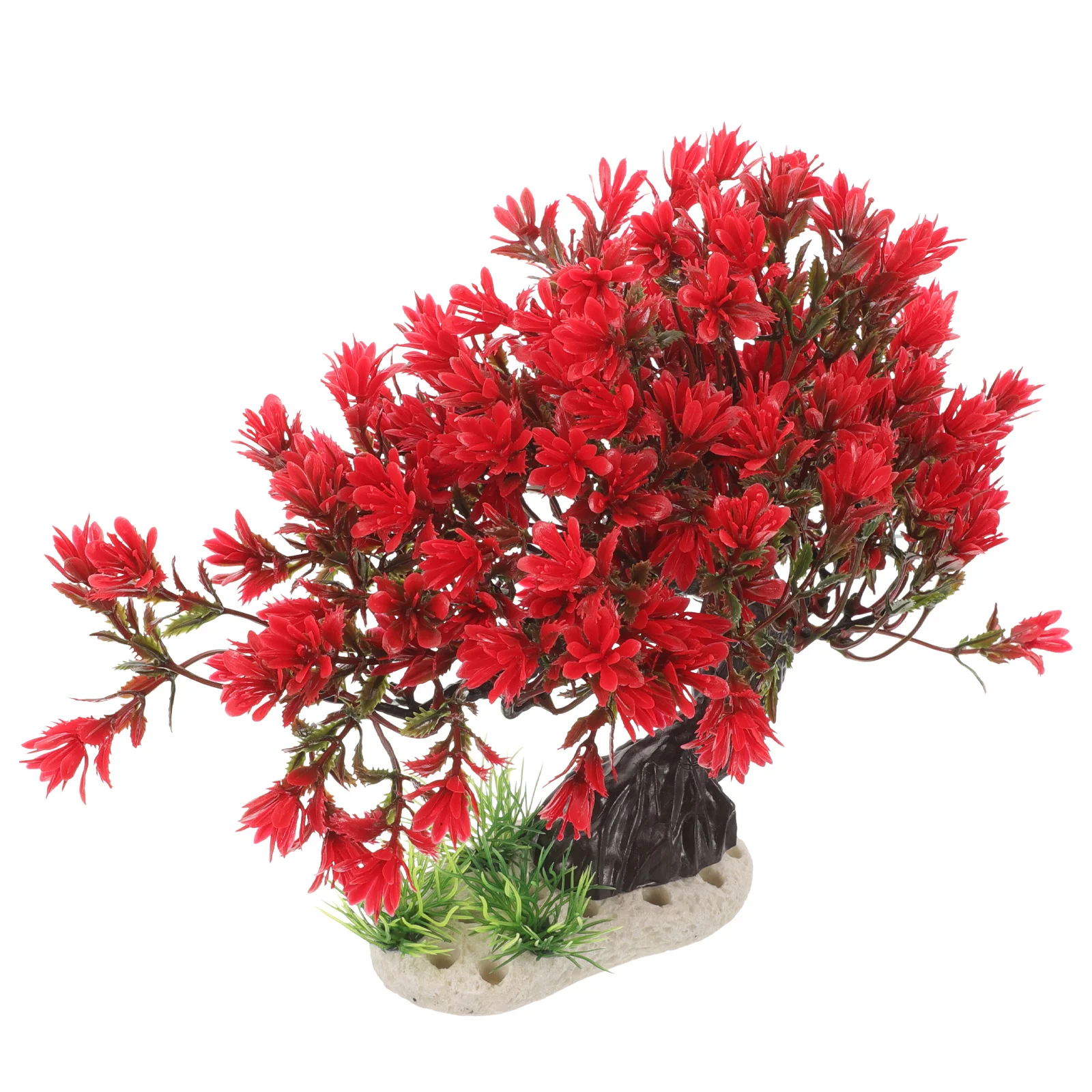 

Realistic Fake Aquarium Plants Plastic Fish Tank Decor Thicken Bottom For Aquarium Decoration Accessories Pets Supplies