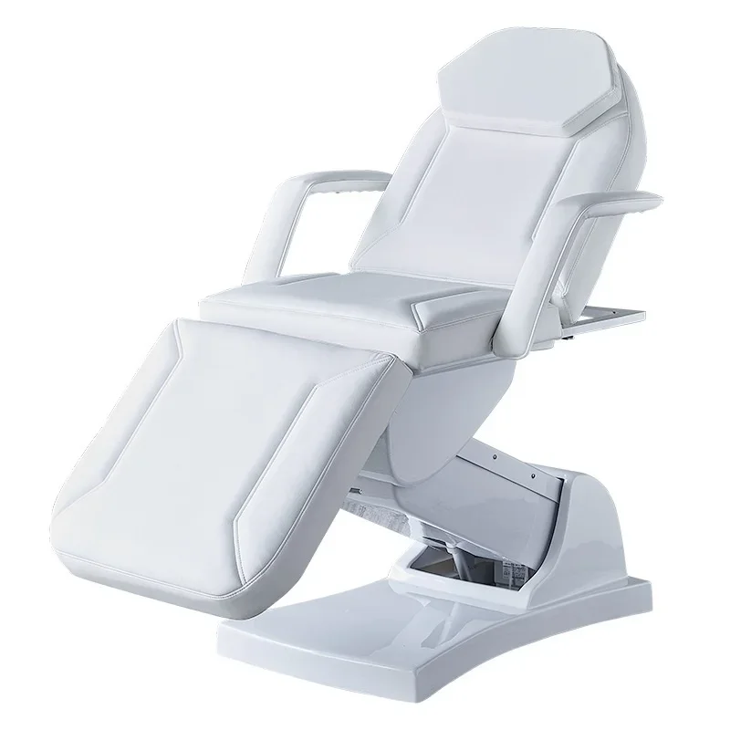 Modern beauty salon furniture Spa Massage Table white facial bed electric massage bed