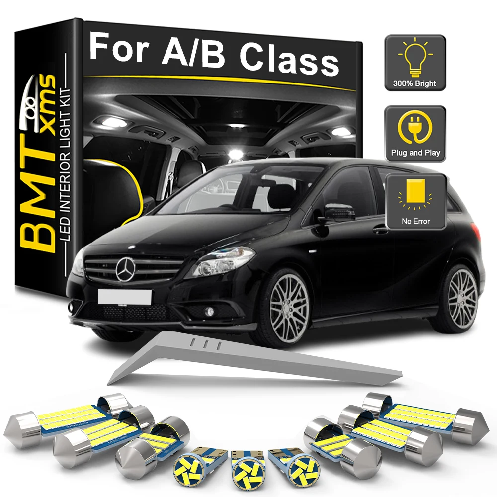 

BMTxms LED Interior For Mercedes Benz A B Class W168 W169 W176 A160 A170 A180 A200 A220 A250 W245 W246 B160 B180 B200 B220 B250