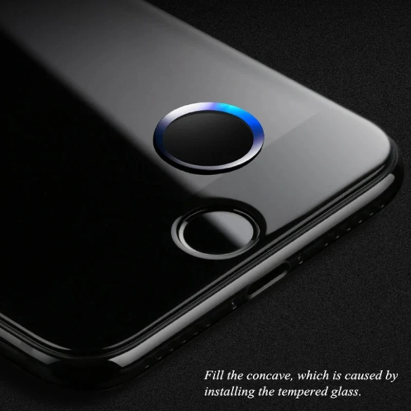 2Pcs Aluminum Touch ID Home Button Stickers For iPhone 5 5s 6 6s 7 8 Plus iPad Slim Metal Fingerprint Touch Protector Stickers