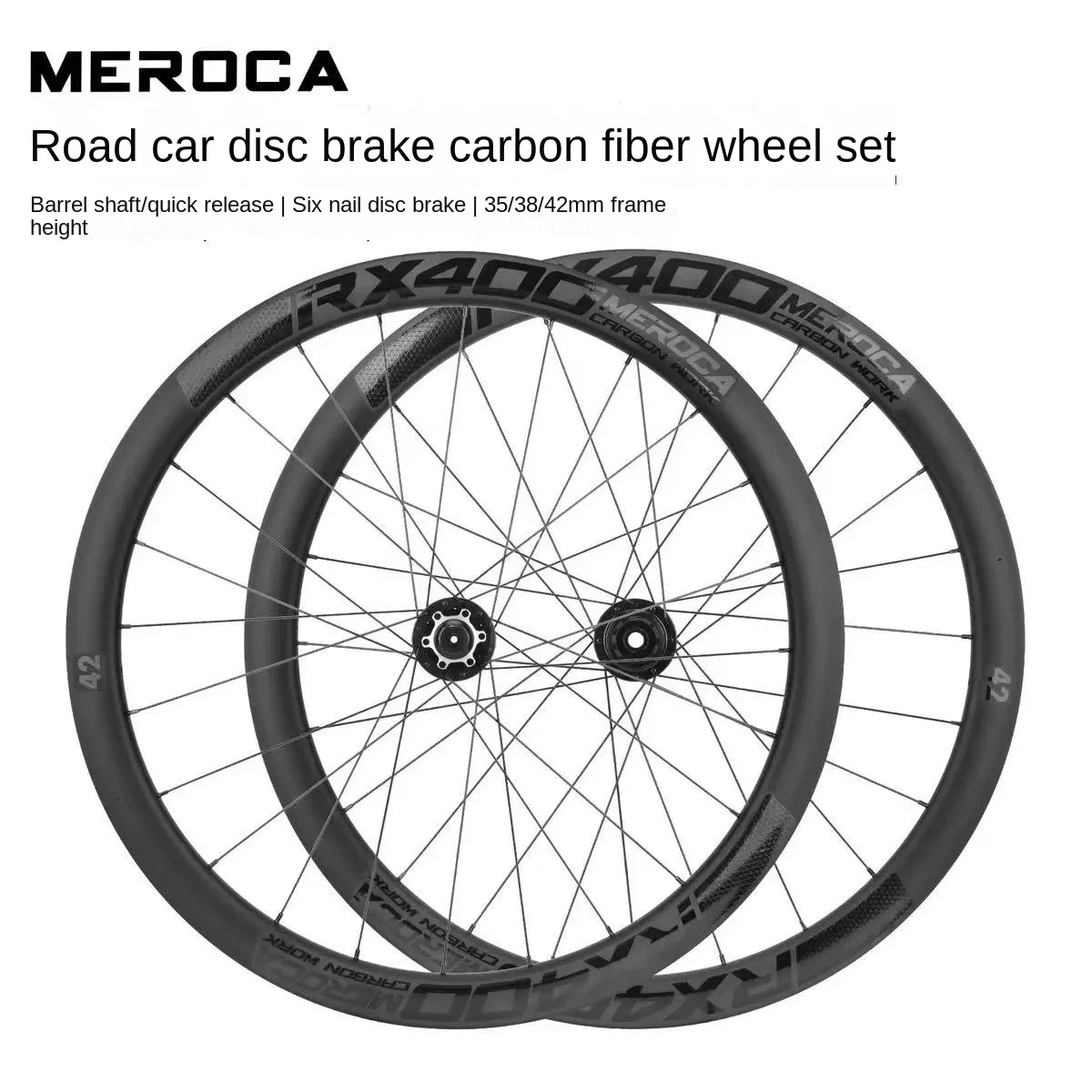 

700C Сверхлегкая колесная пара из углеродного волокна для шоссейного велосипеда Бескамерные диски BITEX Прямые ступицы 35 мм 38 мм 42 мм Рама колеса Высокий велосипед