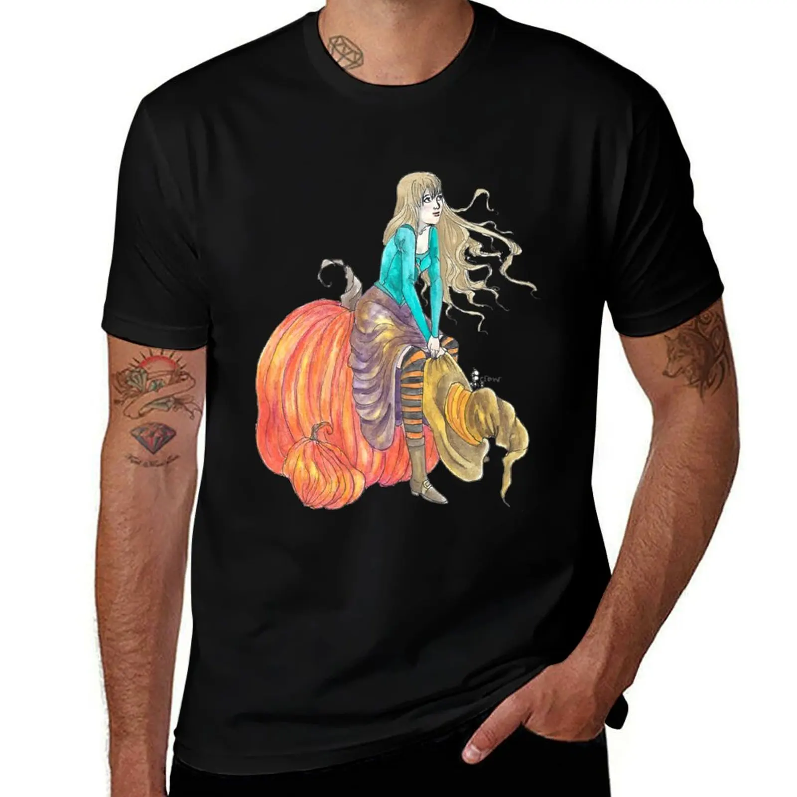 

Waiting Witch T-Shirt Short sleeve tee essential t shirt Louboutins Men's cotton t-shirt