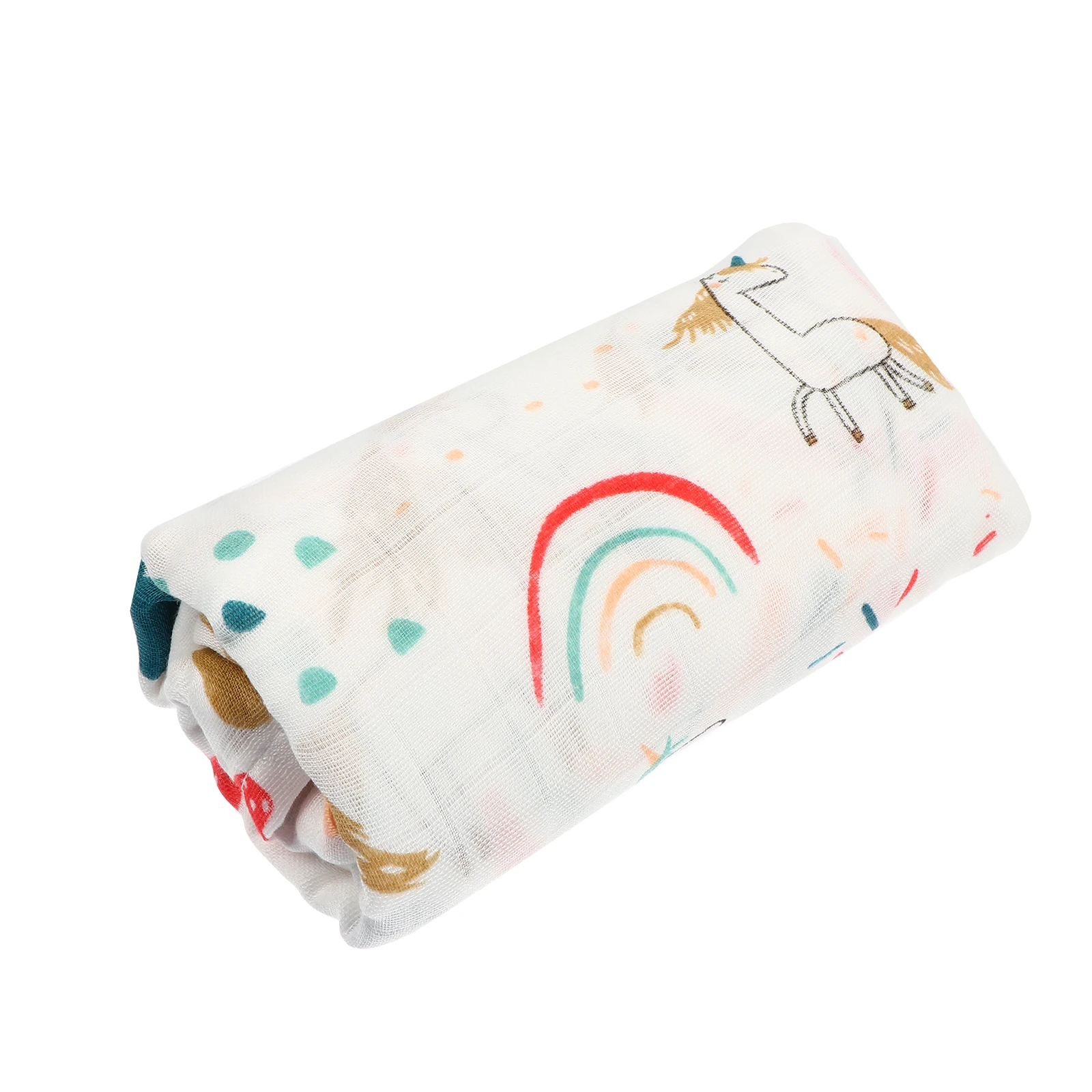 

Bamboo Fiber Bath Towel 70% Bamboo 30% Cotton Cartoon Print Baby Swaddle Toddler Blanket No Fading Soft Breathable Infant Care
