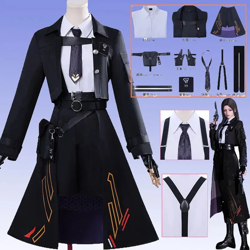 

Miss Mc Cos Game Love And DeepSpace Player Косплей Костюм Боевой Униформа Костюм Хэллоуин Вечеринка Пара Опора для Женской Одежды