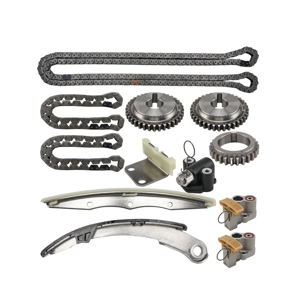 Engine Parts Timing Chain Kit Fit 3.5 L V6 Gas For Nissan 2004-2009 Maxima Quest Altima 3.5L  13510-31U00J 13070-7Y016