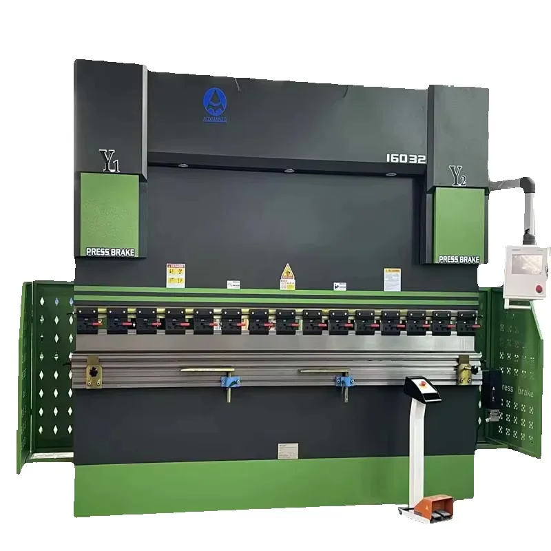 Hot Sale 125Tons Hydraulic Press Brake Folding Hine With Tp10s Controller