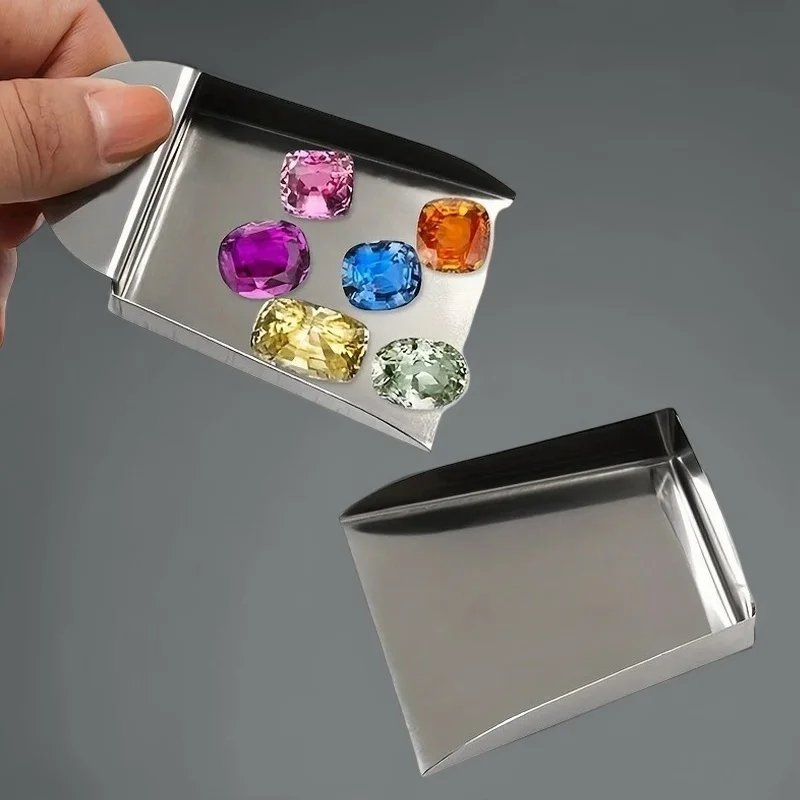 [Jewelry and Gemstone Shovel] - Stainless Steel Rhinestone Tool Jewelry Making Shovel Jewelry Making Tool