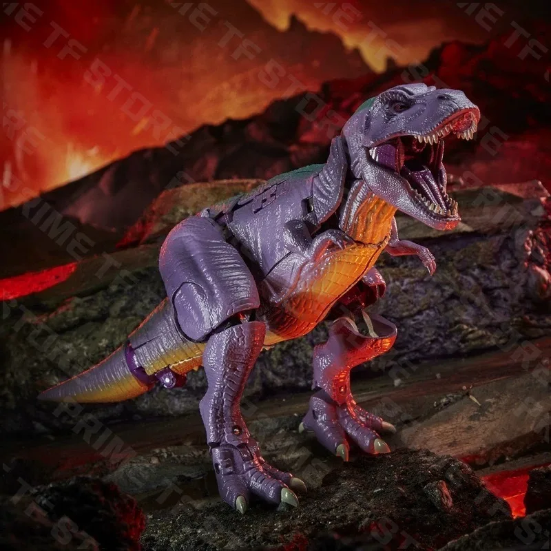 

Original Hasbro Transformers War for Cybertron Kingdom F0698 Megatron(Beast）WFC-K10 Leader-class Anime Figure Toy