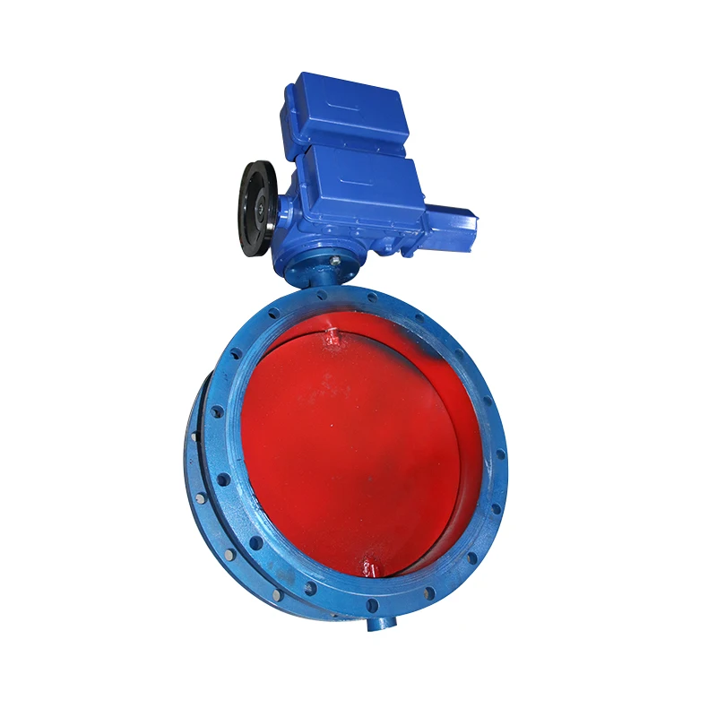 D941W-1C Electric Flange WCB Flue Damper Valve