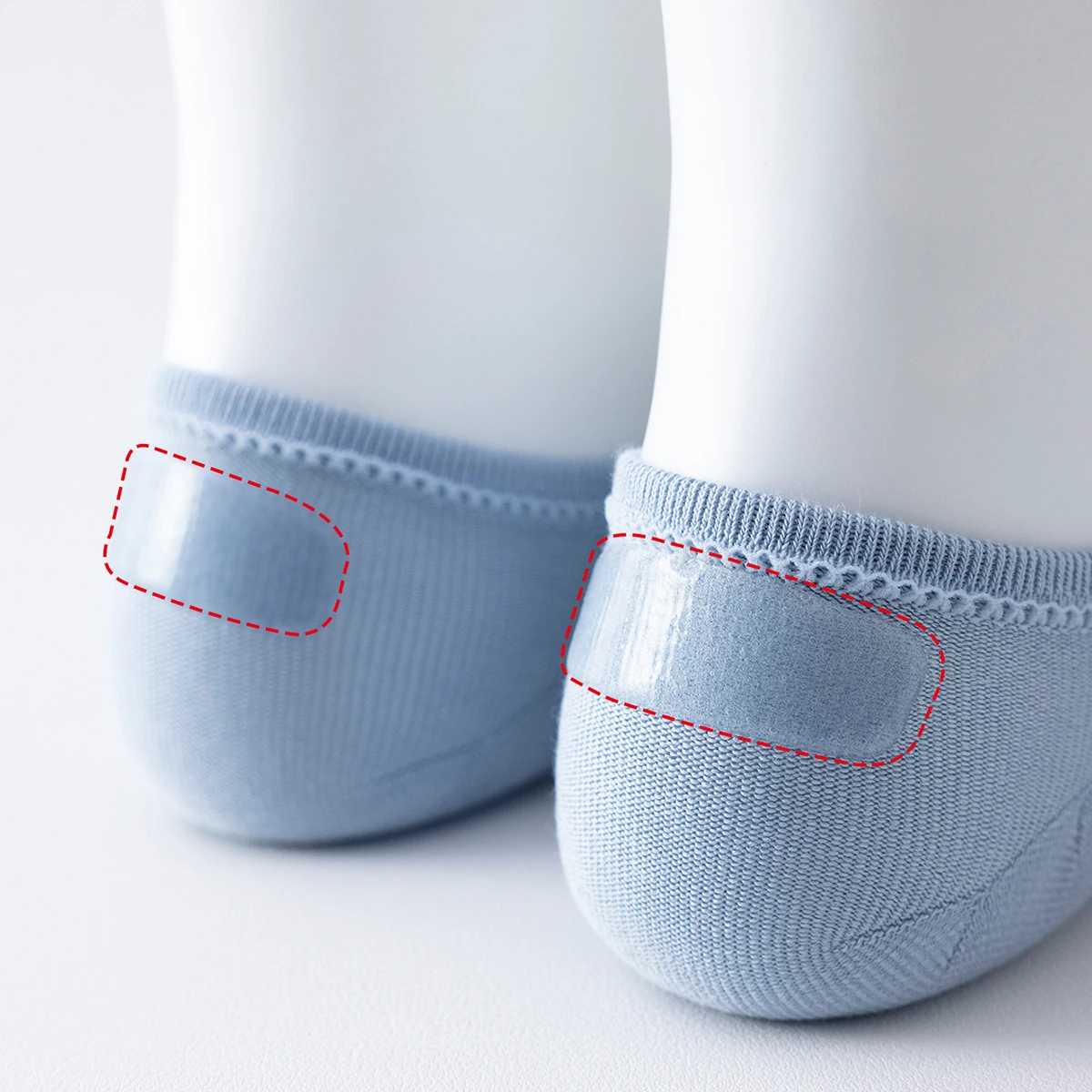 3 أزواج من جوارب القطن الرجالية للربيع والخريف ذات اللون النقي البسيط على طراز الكلية للصيف القابلة للتنفس، جوارب بخمسة أصابع #4